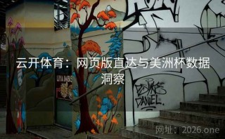 云开体育：网页版直达与美洲杯数据洞察