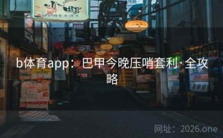b体育app：巴甲今晚压哨套利·全攻略
