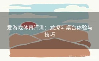 爱游戏体育评测：龙虎斗桌台体验与技巧