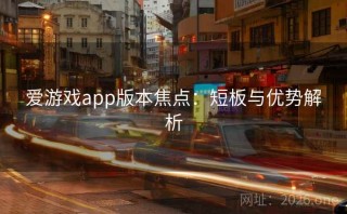 爱游戏app版本焦点：短板与优势解析