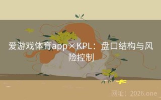 爱游戏体育app×KPL：盘口结构与风险控制