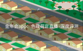 金年会app：色碟荷官直播·深度评测