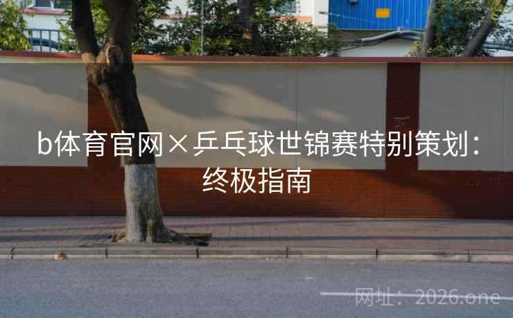 b体育官网×乒乓球世锦赛特别策划：终极指南  第2张