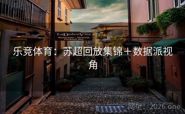 乐竞体育：苏超回放集锦＋数据派视角  第2张