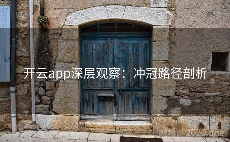 开云app深层观察:冲冠路径剖析  第2张 开云app深层观察:冲冠路径剖析  第2张